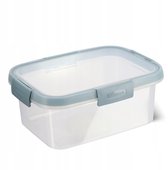 Curver Smart Fresh Eco Fresh conteneur avec couvercle - Rectangulaire - 1,2L - Transparent/Gris Fumé