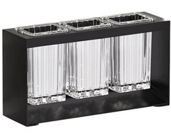 Bestekhouder - Keukengereihouder voor Tafelbestek - 1 stuk - Wit - Kunststof