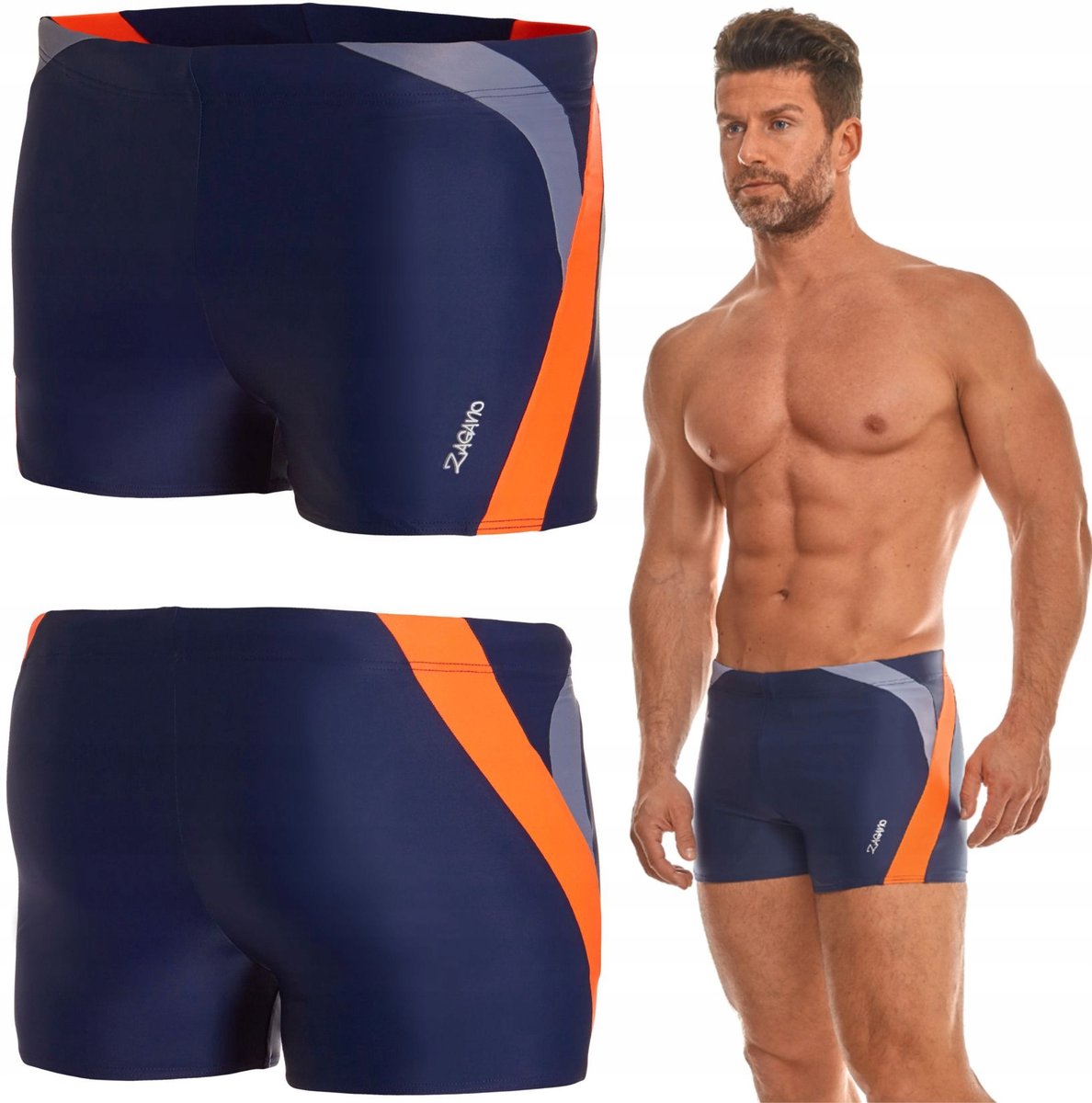 ZAGANO - Zwembroek heren - Maat XXL - Sneldrogende - Sport Zwembroek - Strandshort heren