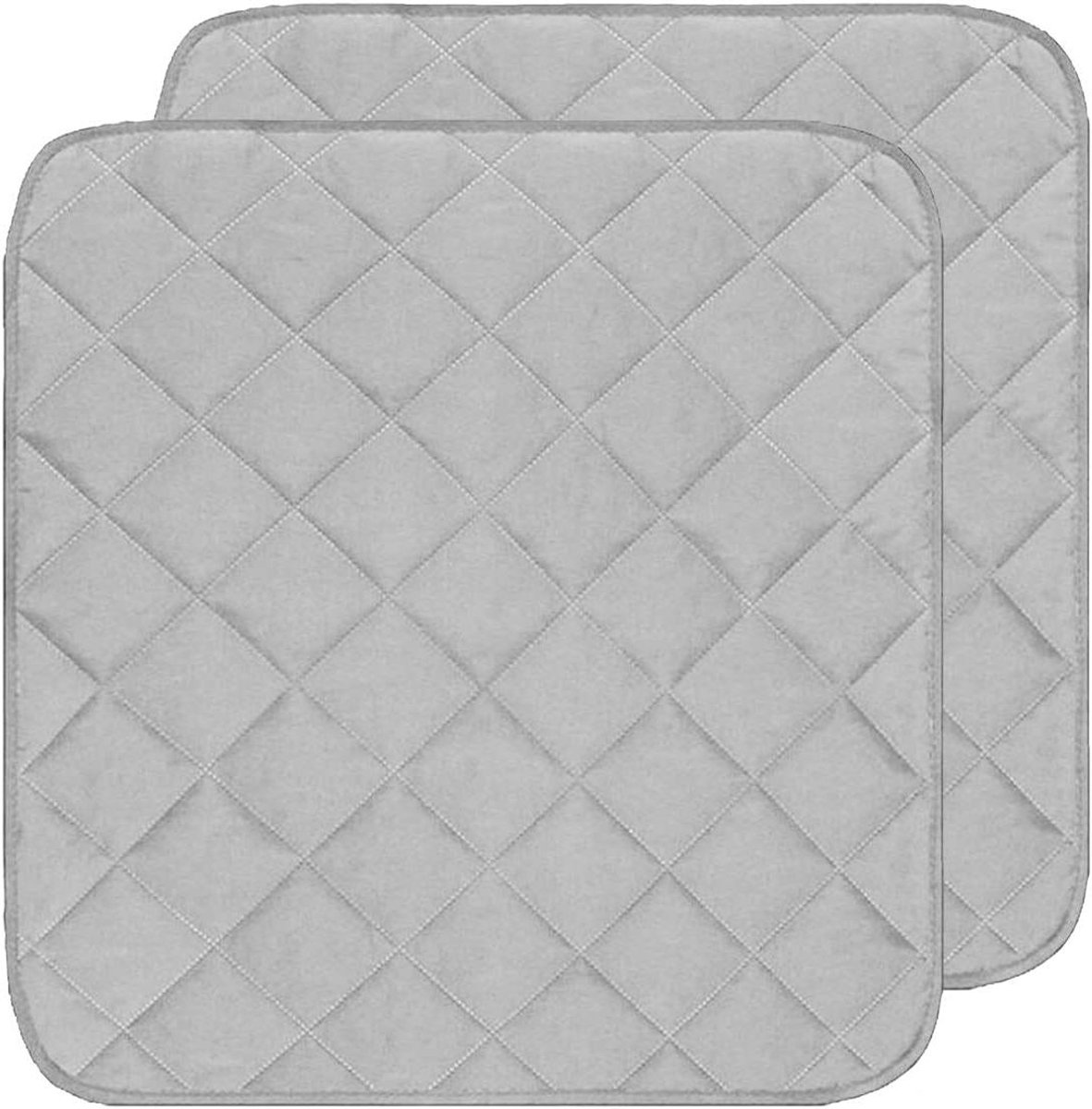 Allecto plus - Waterdichte Incontinentie Stoel Pads - Antislip - Absorberende Pads - Rolstoel - Herbruikbare Seat Pads - Nursery - Pee Pad - Seat Protector - Set van 2