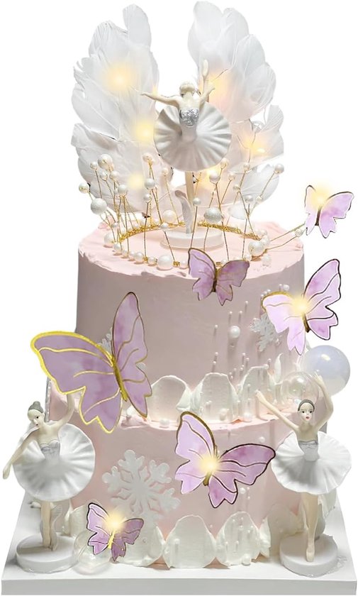 Lot De 31 Décorations De Gâteau De Fée - Décoration De Gâteau