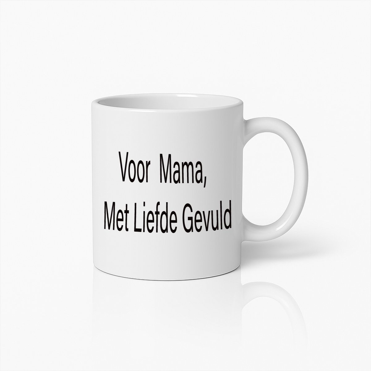Ontroerende Mok voor Mama – Met Liefde Gevuld – Perfect Moederdagcadeau