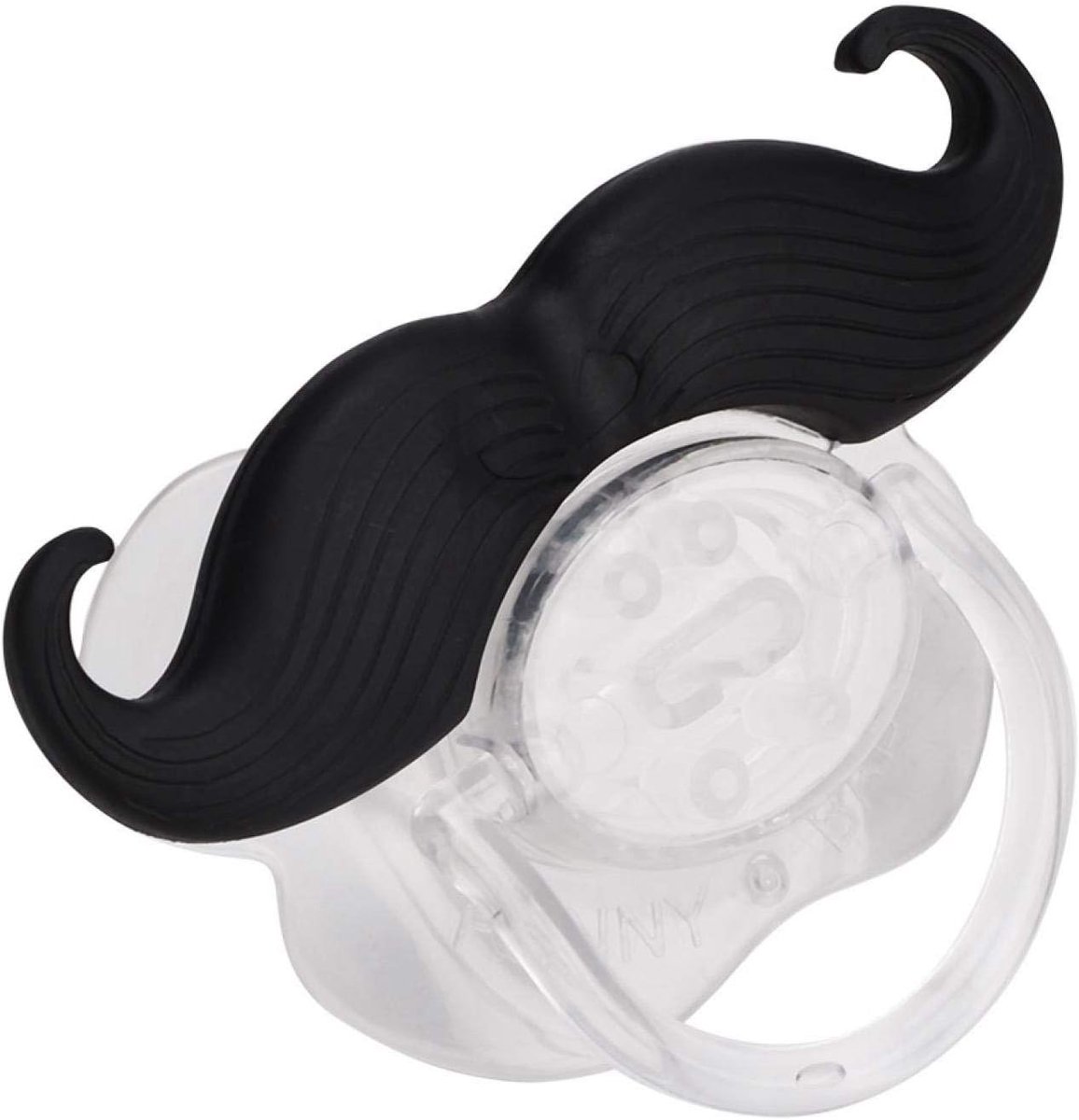 Image of 3 Pack Funny Baby Pacifiers, Cute Lips, Beard, Pacifier, Environmentally Friendly Food Silicone Material