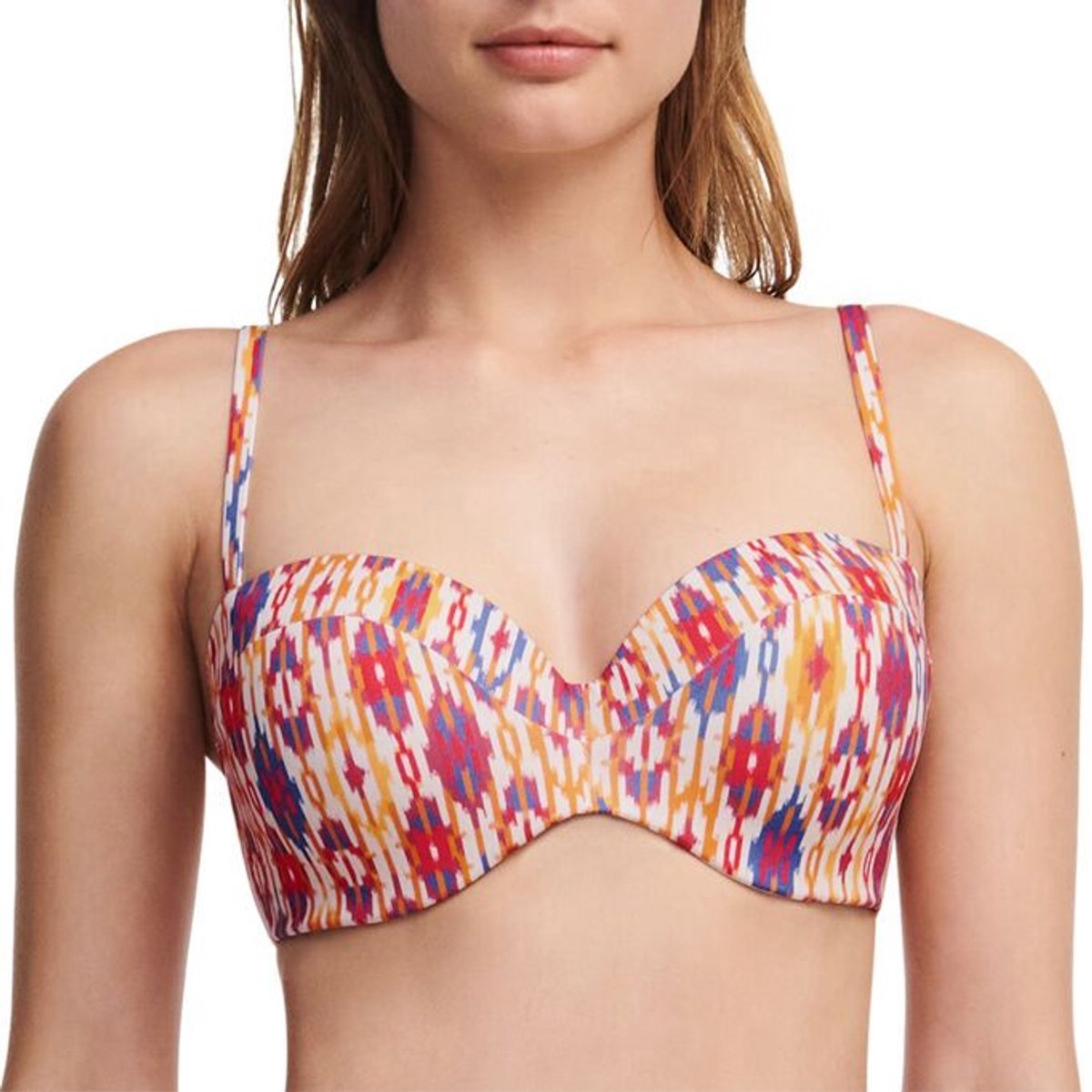 Chantelle Devotion - (strapless) bikinitop - maat 75D - multicolor - C12SNK