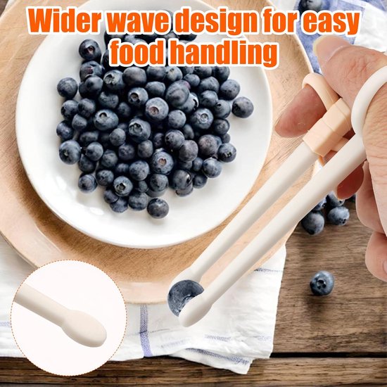 6 Paar Kids Training Eetstokjes - 18x5.5cm Beginner Training Eetstokjes - Chopsticks voor Kinderen met Hulp Ontwerp - Voor Volwassenen Beginners Kinderen Senioren en Ouderen van Merkloos	 — afbeelding 4