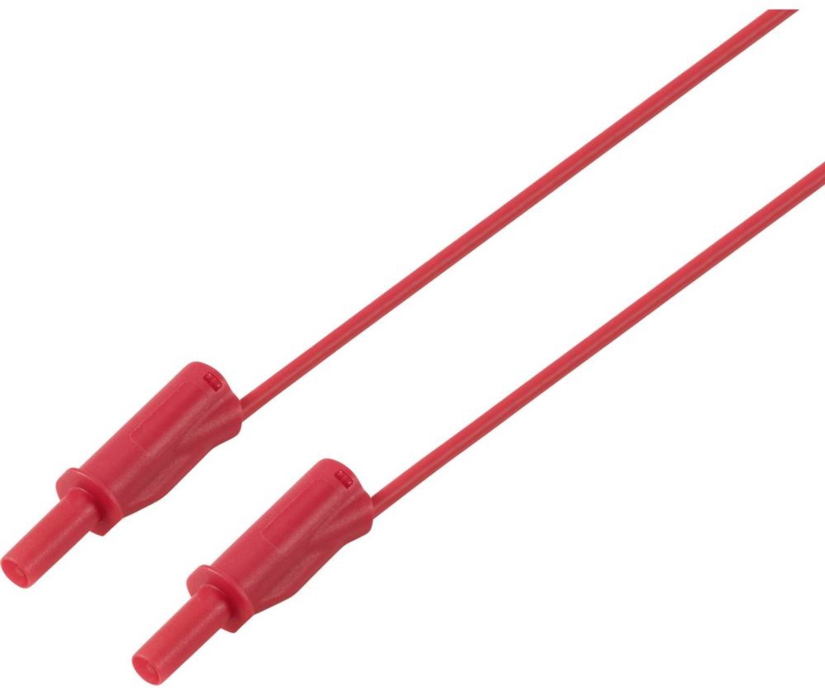 VOLTCRAFT MSB-532 Meetsnoer 4 mm 2 m Rood 2,5 mm²/m CAT IV 600 V 32 A