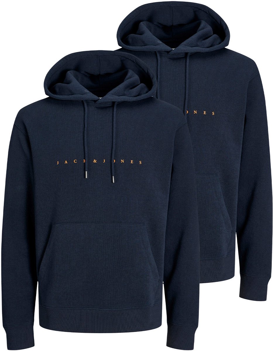 Jack & Jones Heren hoddie 2 pack Star