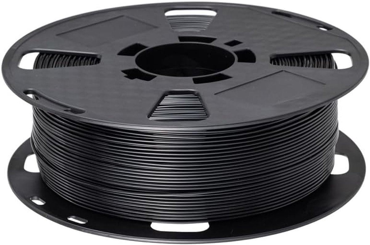 Flexibele TPU Filament Zwart 1.75mm 1KG - Hoge Hardheid Hoge Taaiheid - Voor FDM 3D Printer - Nylon Vergelijkbaar
