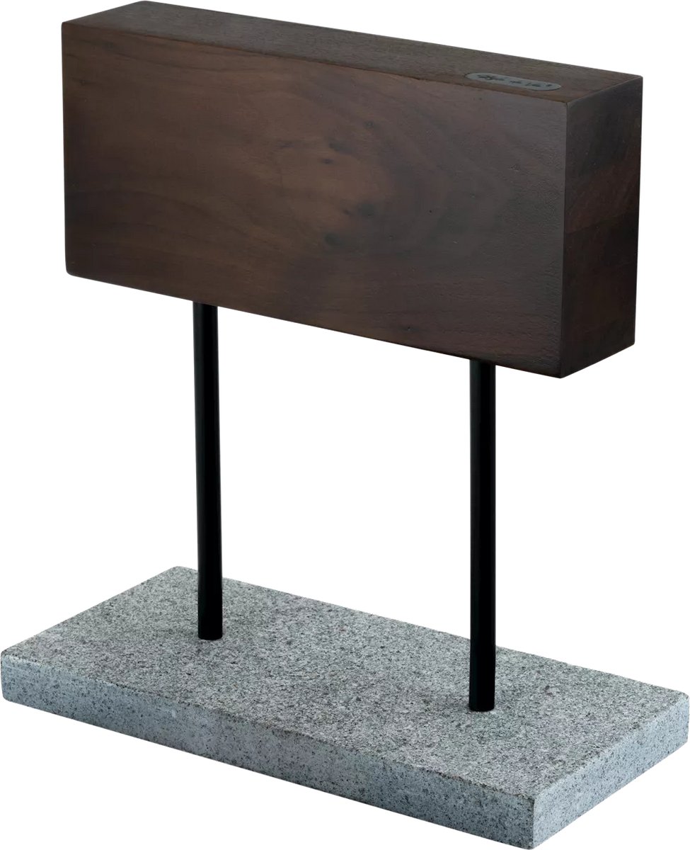 Style de Vie Messenblok - Magnetisch - Walnotenhout