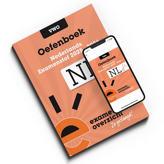ExamenOverzicht - Oefenboek Nederlands VWO - cover