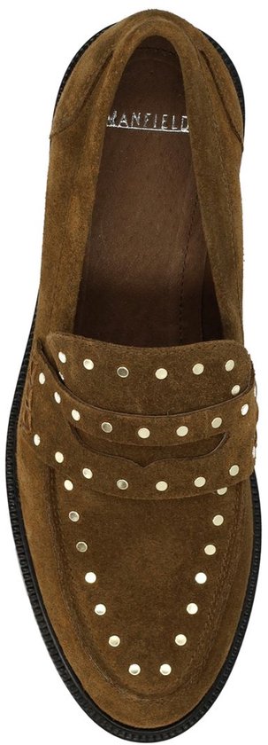Mocassins Manfield Pointure 41,5 En Daim Marron - Occasion - Style Décontracté à Enfiler