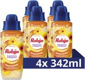 Robijn Intense Wasparfum - Passiebloem & Bergamot - geeft je kleding een langdurige, intense geur - 4 x 342 ml