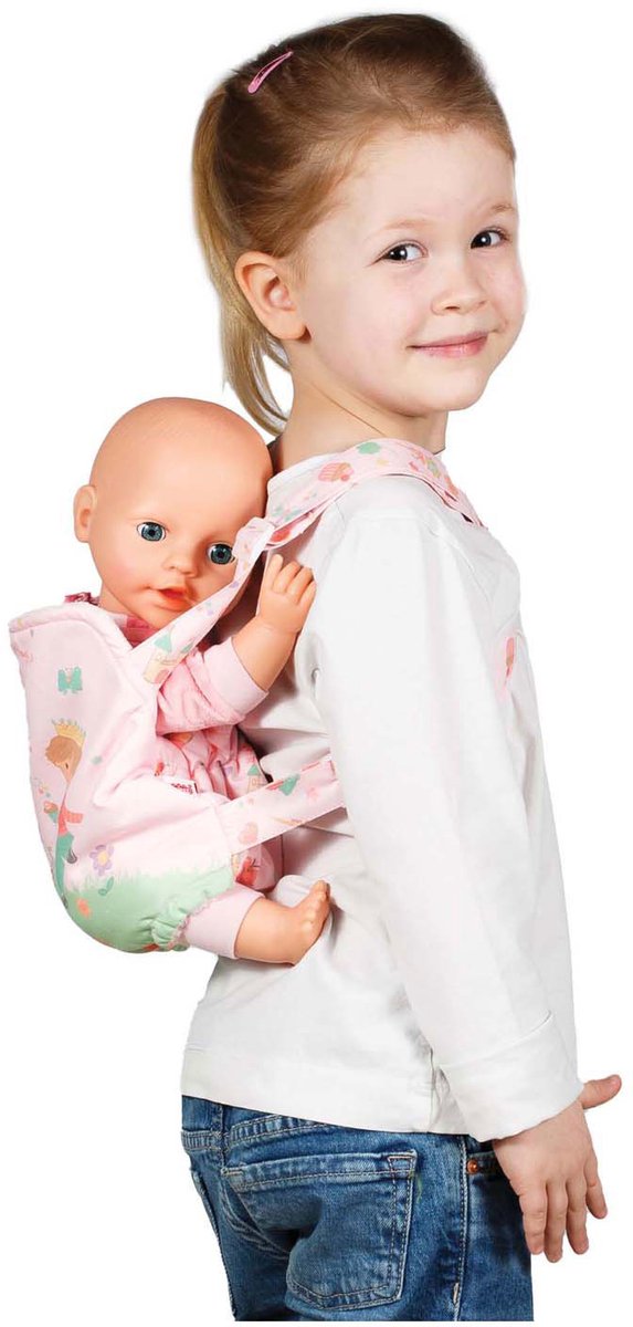 Heless Poppendraagzak prinses emily