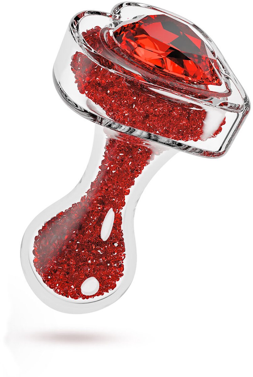 Blush Oh My edelsteen Lustre - Rood - 8.3 cm