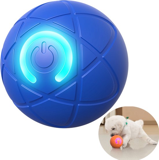 JOFLVA Interactief elektrisch kattenspeelgoed met LED-licht en veer 4