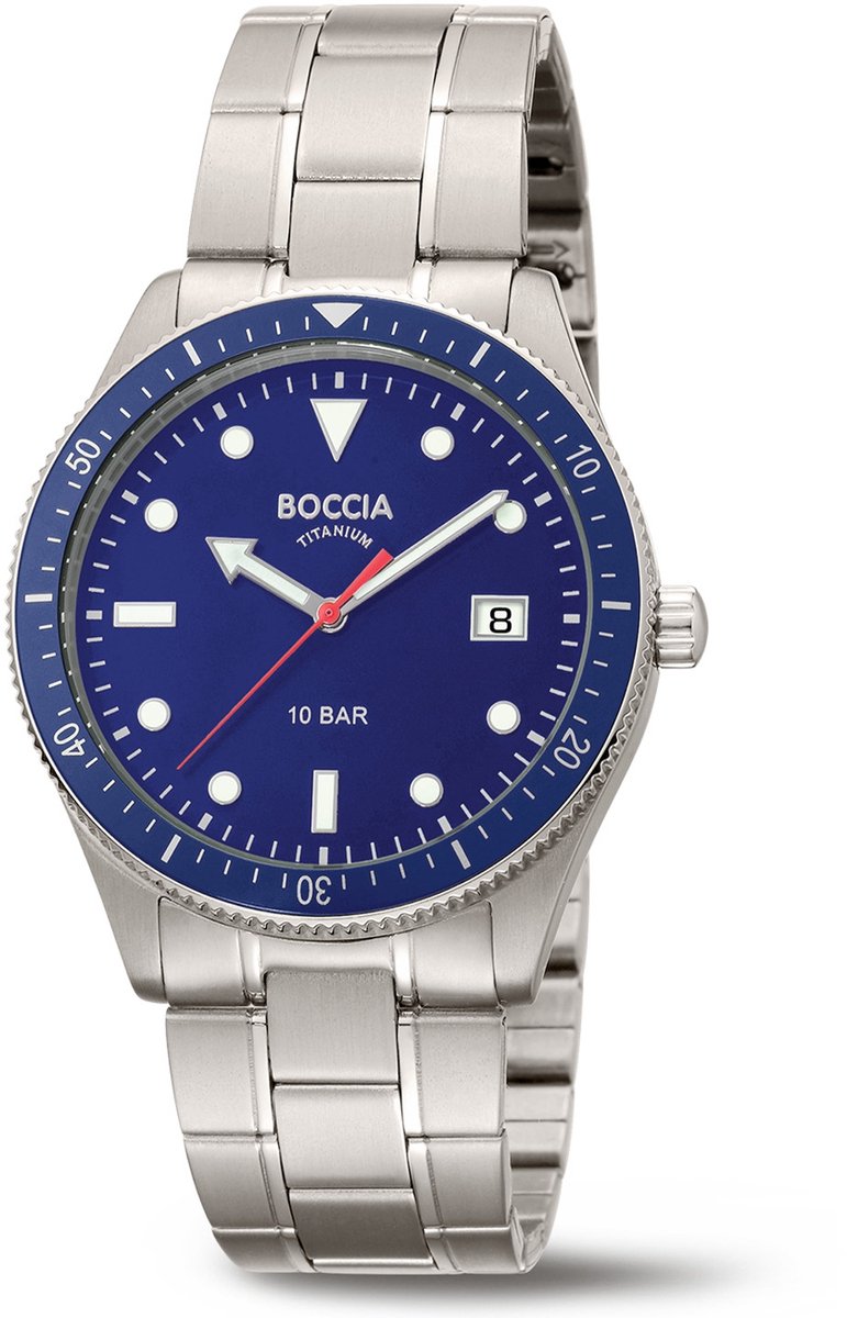Boccia Titanium 3664-04 Heren Horloge
