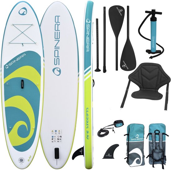 Pack de 3 planches de SUP Spinera Classic 9.10 - 300 x 76 x 15 cm