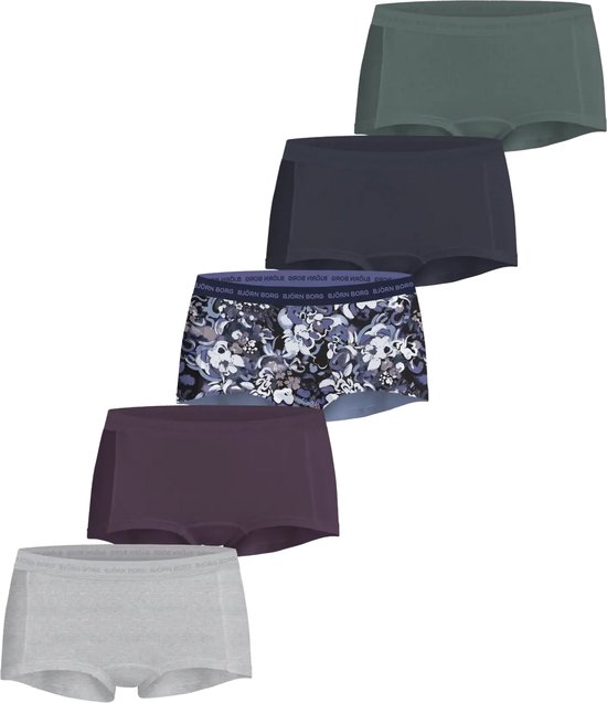 Bjorn Borg 5-pack dames boxershort- Everyday cotton - S