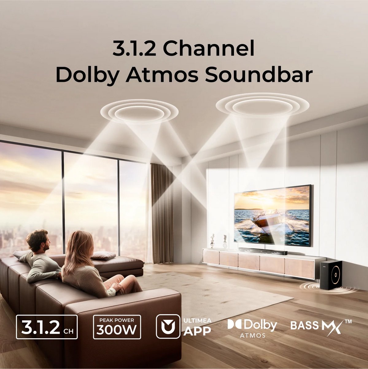Skywave F30 Soundbar - Speaker - Audio Systeem - Home - afbeelding 2