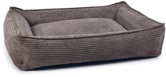 Designed by Lotte Ribbed - Hondenmand - Bruin - 95x80x23 cm
