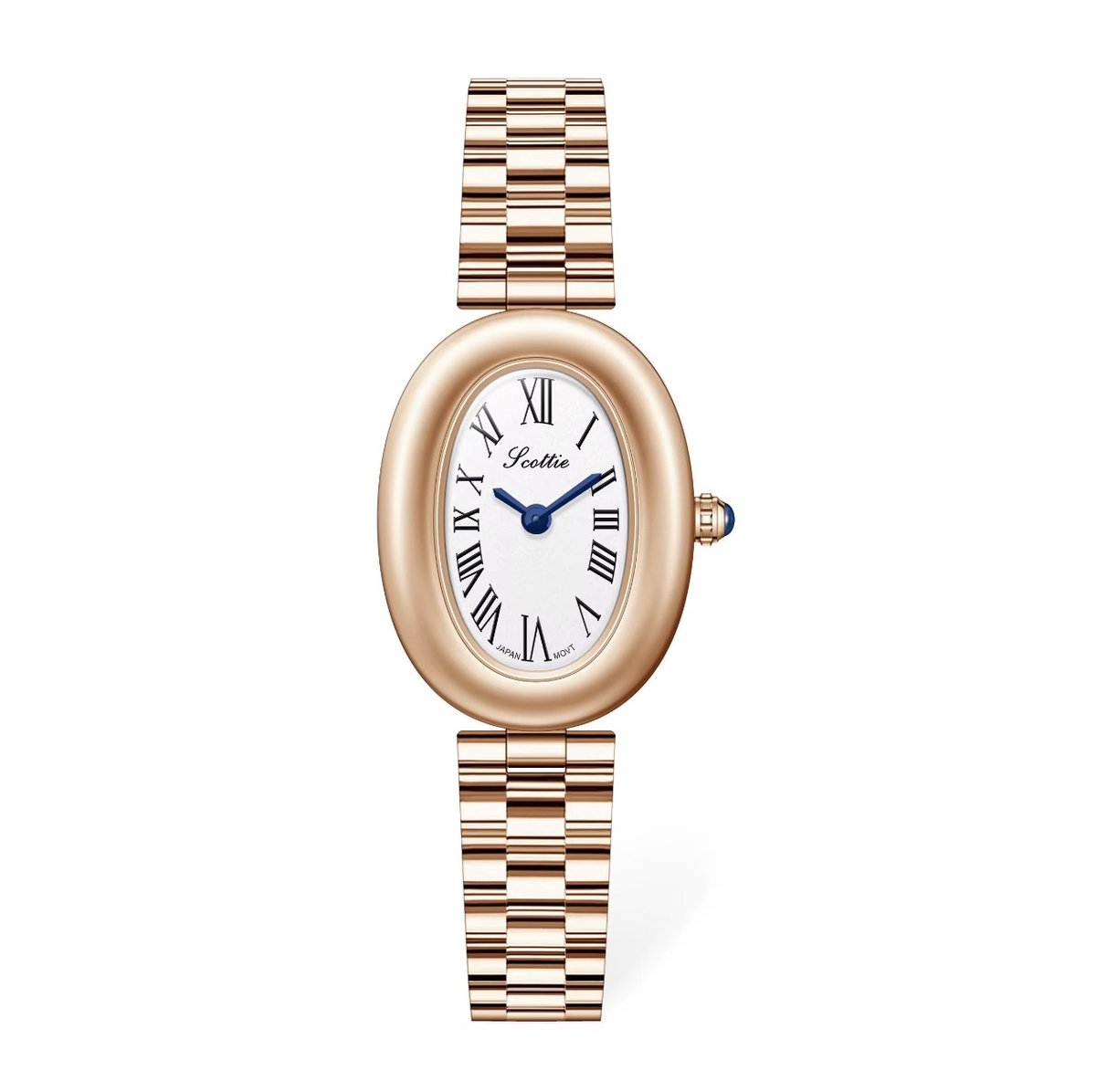Scottie Ovaal Dames Horloge Rosekleurig | Dames Horloges | Trendy Dames Horloges | Horloges |