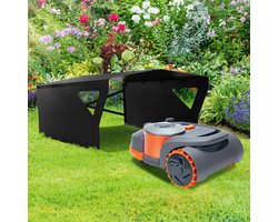 Garage voor robotmaaier Grasmaaier Garage Maairobot Dak 78*60*34CM Robomove R...