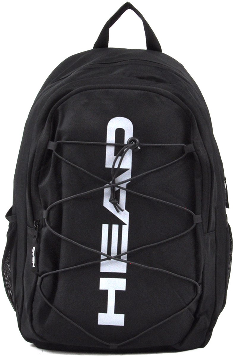 Head Backpack with Elastic Zwarte Camo-One