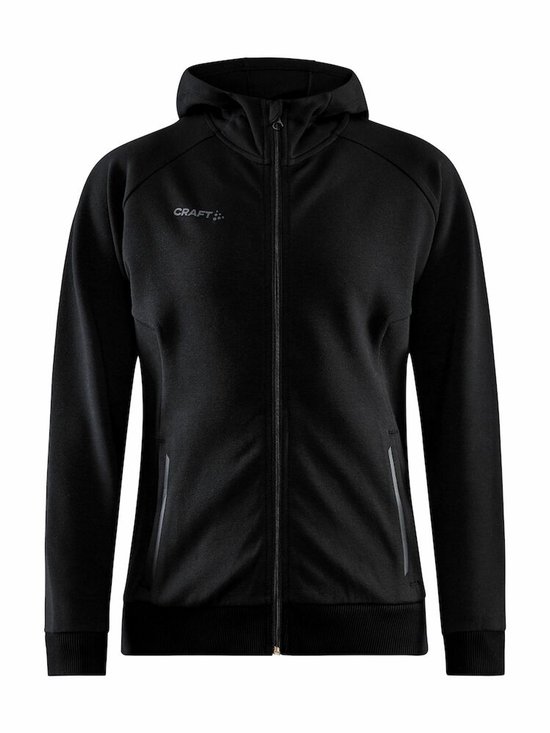 Craft CORE Soul Full Zip Hood W 1910626 - Black - XS