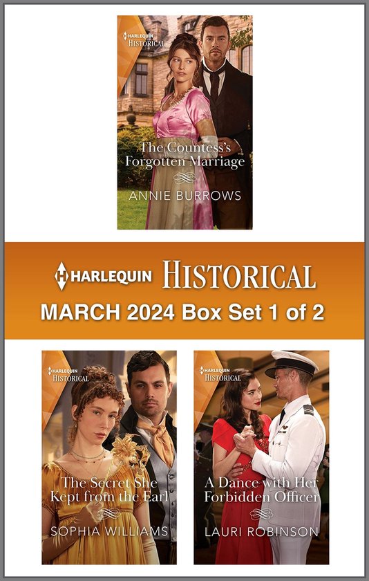 Harlequin Historical March 2024 - Box Set 1 of 2 - cover