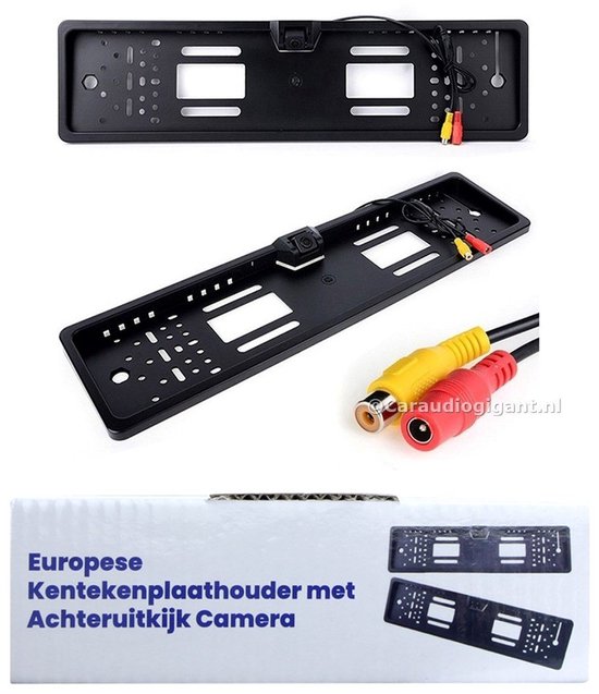 Cartronix RV-400 kentekenplaathouder met camera - Voor Auto - Camper - Vrachtwagen - Zwart - HD Camera van Merkloos — afbeelding 3