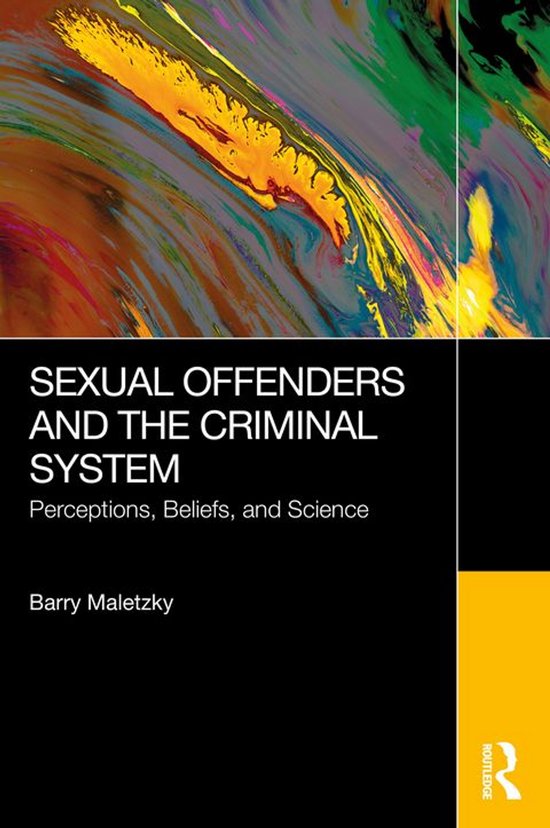 Sexual Offenders and the Criminal System - cover