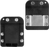 Allecto Plus - Clip-on Boormachine Riemhouder - Boorhouder voor Draadloze Boormachines - Riemclip voor Boortapes - Geschikt voor tot 2 Accessoires