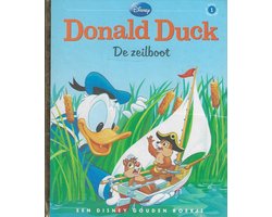 Omslag van Donald Duck de zeilboot / Een Disney gouden boekje