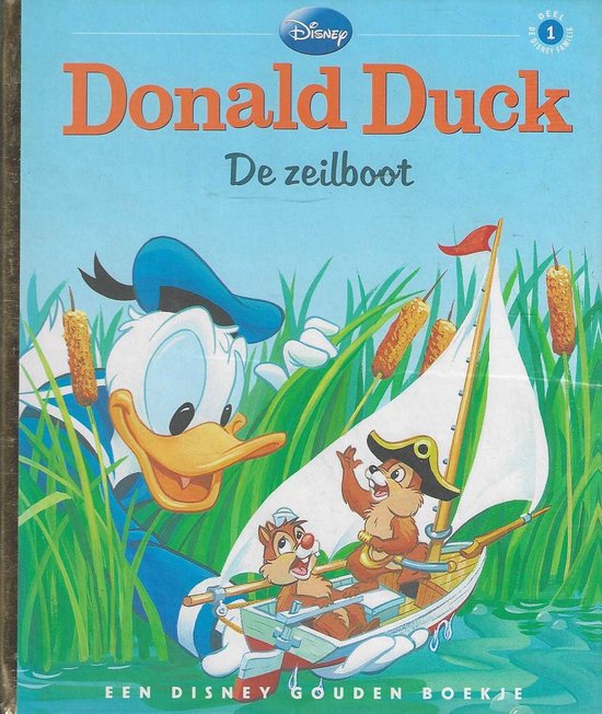 Donald Duck de zeilboot / Een Disney gouden boekje - cover