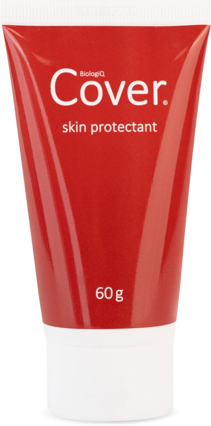 Cover skin protectant 60 gram - Zalf bij luieruitslag & vochtletsel - Luierzalf & billenzalf - Incontinentie zalf - Voorkomt & behandelt luieruitslag