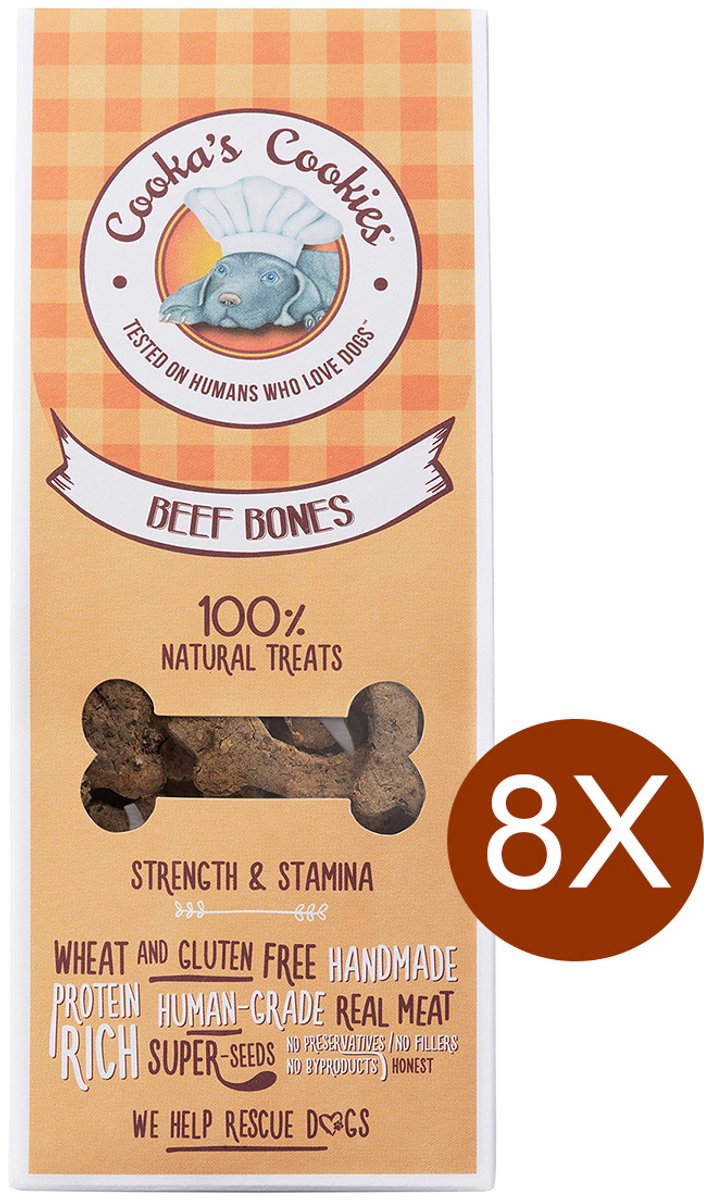 Beef bones multipack 8x100g