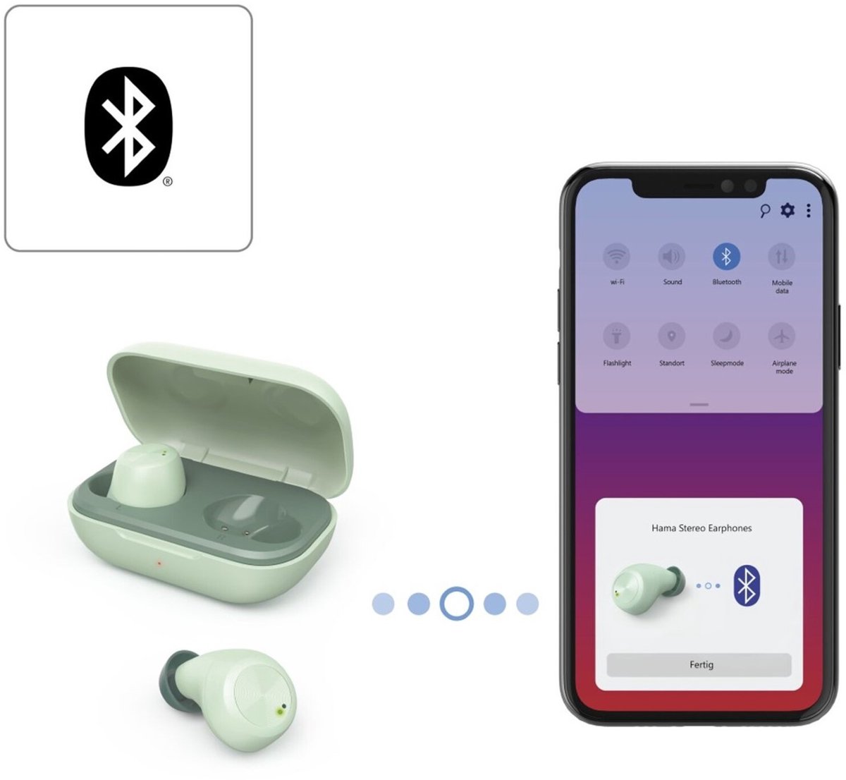 Hama Spirit Chop, Bluetooth, TWS, In-Ear, munt