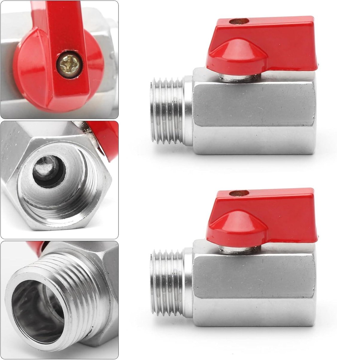 Kogelkraan 1/2'' met aftapkraan en slangtule Kogelkraan 1/2'' met aftapkraan en slangtule