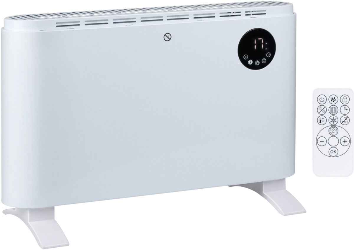 Alpina Elektrische Infrarood Paneelverwarming 2000W – Met Thermostaat, Timer En App Bediening