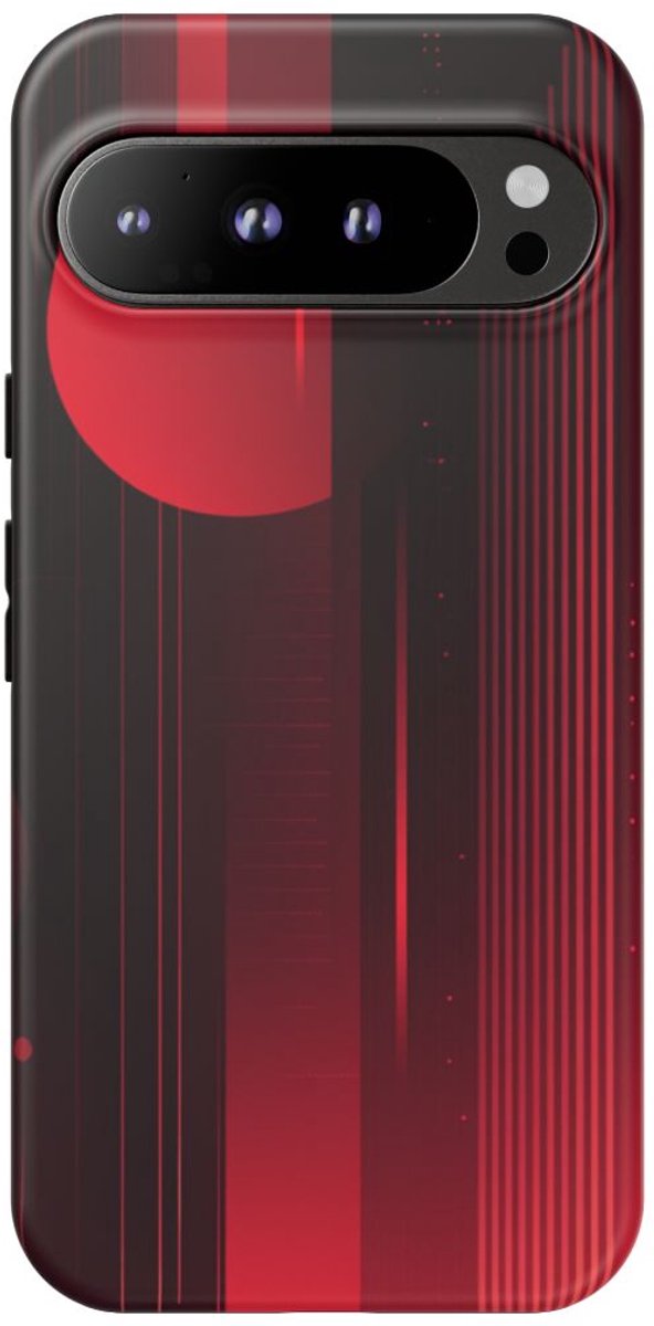 Abstracte Geometrische Vormen – Telefoonhoesje Geschikt voor Pixel 9 Pro XL