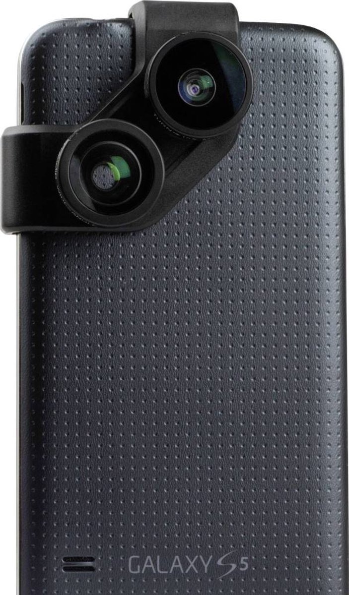 Olloclip 4in1 cameralens groothoek fisheye macro voor Samsung Galaxy S5