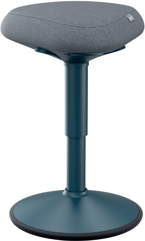 Leitz Ergo Active Zitkruk met Comfortzitting - Bureaukruk - Ergonomische Kruk - Donkergrijs