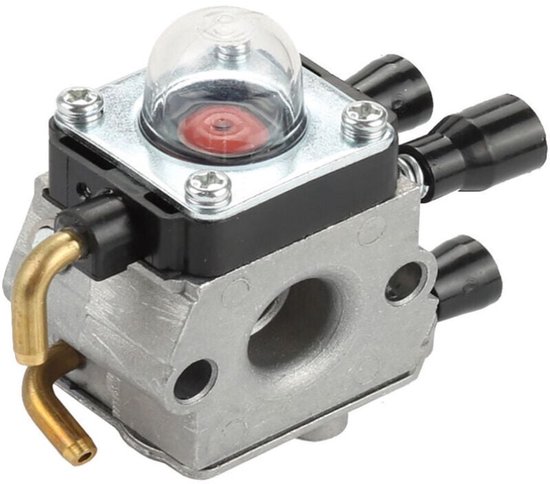 Geschikt voor Carburateur met luchtfilter en brandstofslang voor Stihl FS55 FS38 FS45 FS46 FS55C FC55 FS74 FS75 FS76 FS80 KM85 bosmaaier van HURI — afbeelding 4
