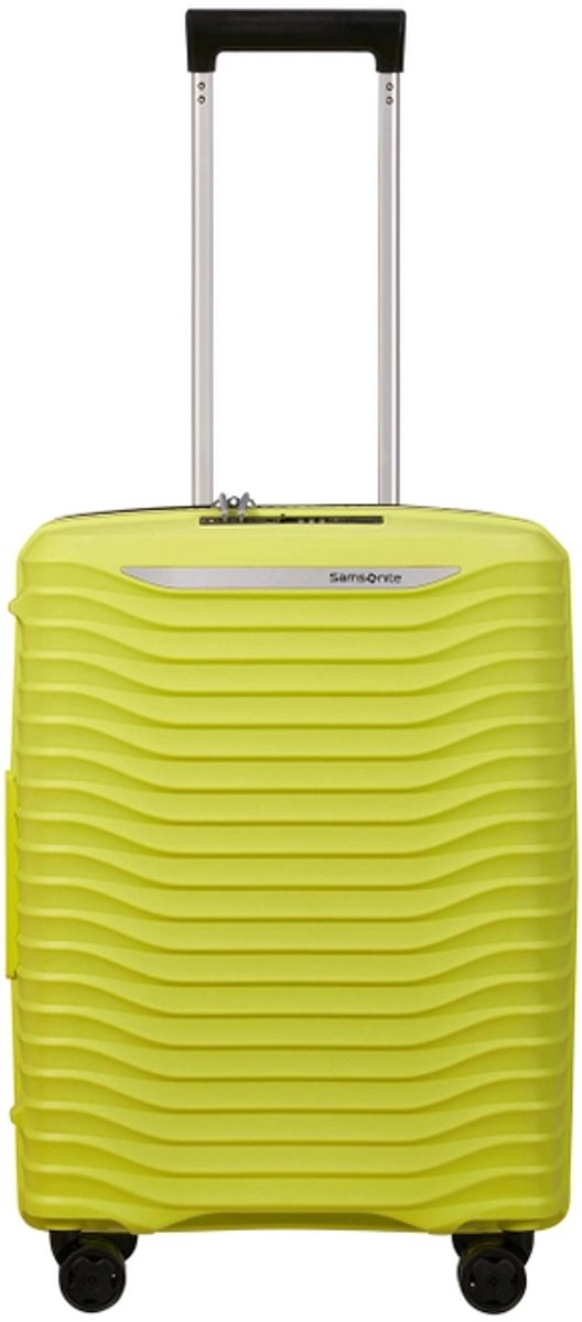 Samsonite Koffer - Upscape Spinner 55/20 (4 wiel) (Handbagage) Uitbreidbaar - Lime - 2.3 kg
