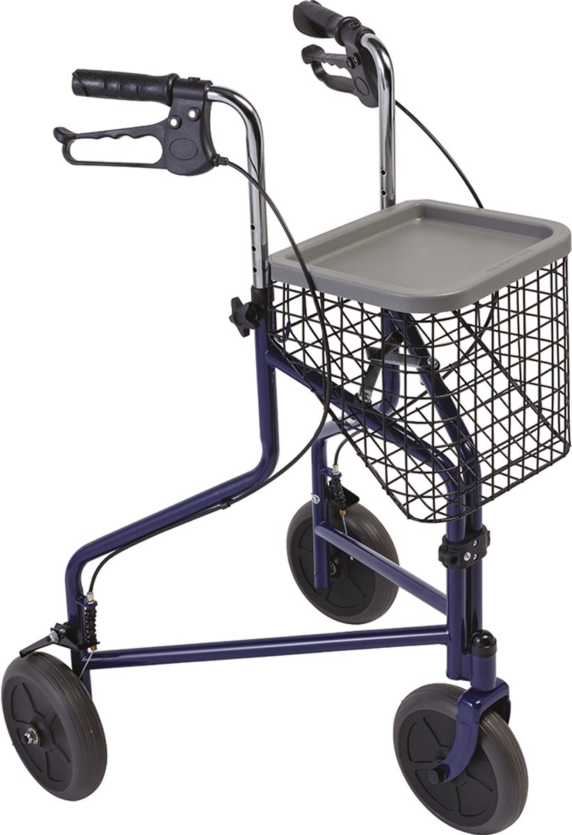 Goedkoopste Thuasne Rollator Trio - Lichtgewicht Binnenrollator met 3 wielen