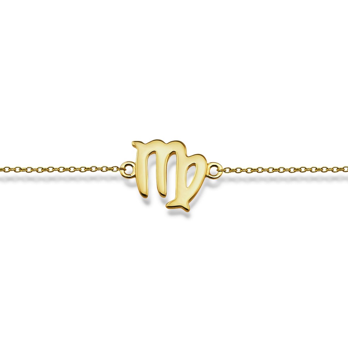 Maagd Armband Gold-plated Zodiac ZB009G