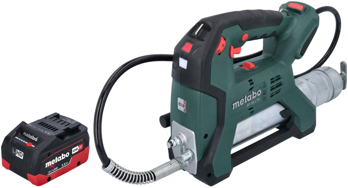 Metabo FP 18 LTX accusmeerpistool 18 V 690 bar + 1x LiHD accupack 5,5 Ah - zonder oplader