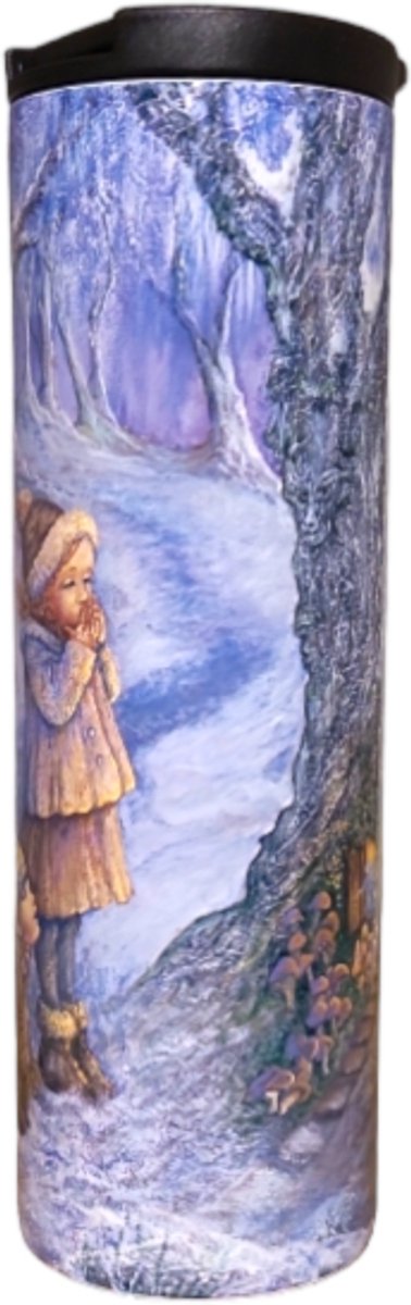 Josephine Wall Fantasy Art - Fairy Door - Thermosbeker 500