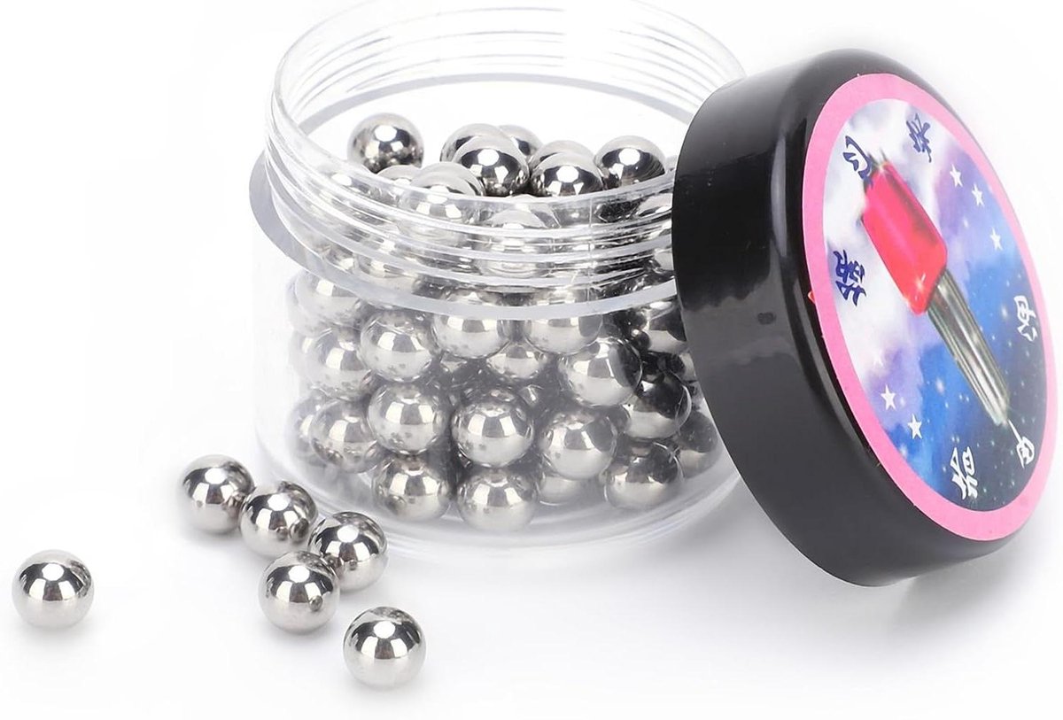 - 200 stuks Nagellak Shaker Kralen 3/16 - Roestvrijstalen Ballen - Industriële Hand Tool Onderdelen