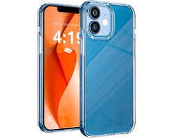 Hoesje geschikt voor iPhone 12 Mini Hoes Transparant - My Case Shockproof Case